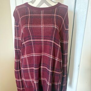 A New Day plaid sweater